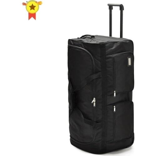 Wheels Trolley Oxford student Checked bag,Ultralight Rolling Luggage 32/40 inch Large capacity Travel Bag Suitcase,fashion box