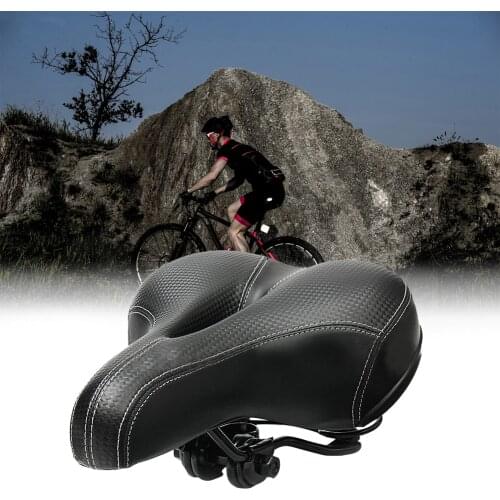 Bicycle Saddle Mountain Road Bike Wide Padded Comfortable Cushion Fitting Riding Equipment Soft and Sturdy Cycling Accessories