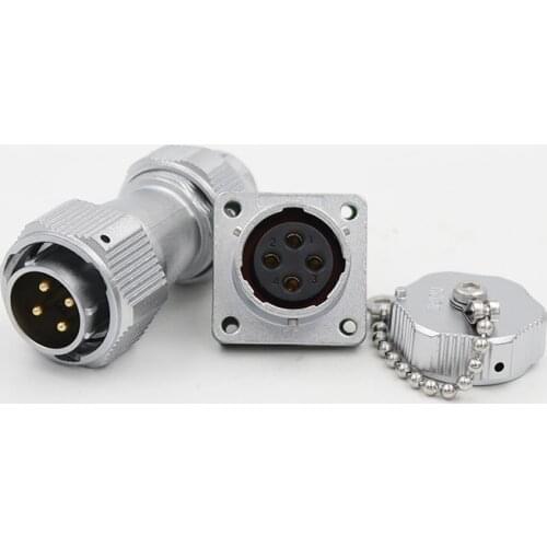 M20 Panel Mount Solder Crimp Termination Waterproof Aviation Connector 2 3 4 5 6 7 9 12 Pin Industrial Car LED Electric Adapter