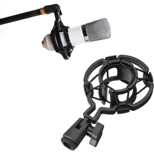 High Quality Microphone Shock Mount Studio Recording Universal Professional Condenser Microphone Shock Mounts Holder Mic Clip