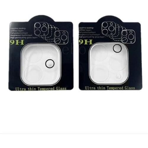 100pcs/Lot For IPHONE 12 Pro Max/11/For ipad pro 2020 3D Full Covered Back Camera lens Tempered Glass screen protector