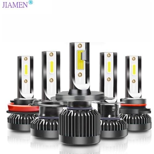 2pcs H4 LED H1 H7 H11 Car Led 9005 9006 COB Headlight Bulbs Hi-Lo Beam 12V/24V 100W 28000LM Fog Light Bulbs Auto Headlamp Lamps