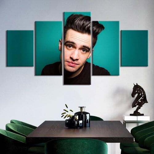 5 Piece Canvas Paintings Home Decor HD Prints music DJ Sing Pictures Poster Wall Art