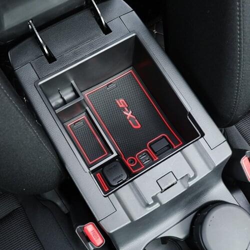 Car-Styling Car Central armrest box storage box decoration for Mazda cx-5 2017 2018 Car-styling
