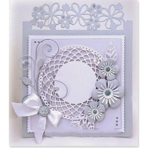 Basic frame background Christmas 2021 new metal crafts greeting card cut book photo album manual diy metal cutting mold