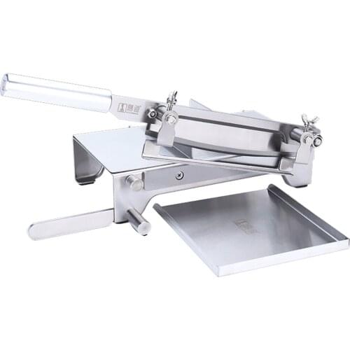 Household Stainless Steel Slicer Meat Slicer Machine Cakes Gelatin Cake Snowflake Cake Nougat Bread Lamb Meat Cutting Machine
