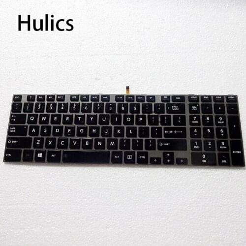 Hulics USED Original for Toshiba satellite P870 P870D P875 P875D series laptop English us Keyboard with backlit black