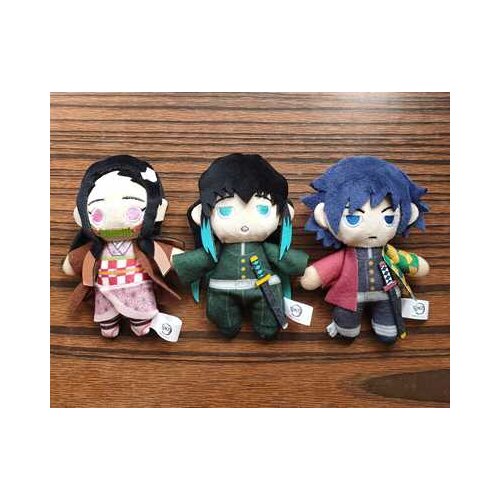 Demon Slayer Plush Toy Kimetsu No Yaiba Kamado Tanjirou Tomioka Giyuu Agatsuma Zenitsu Douma Sabito Stuffed Dolls Gift