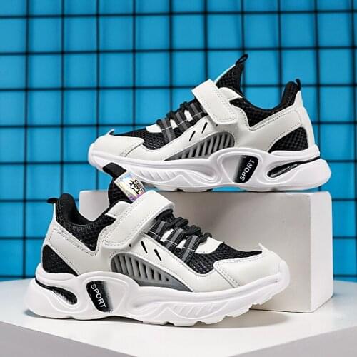 Summer Girls Mesh Sport Running Shoes Boys Girls Sneakers Non-Slip Breathable Light Tenis Singl Shoes Children Kids zapatillas