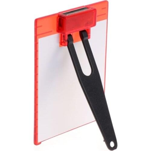 Magnetic Red Target Plate For Rotary Cross Line Laser Level Distance Measurer