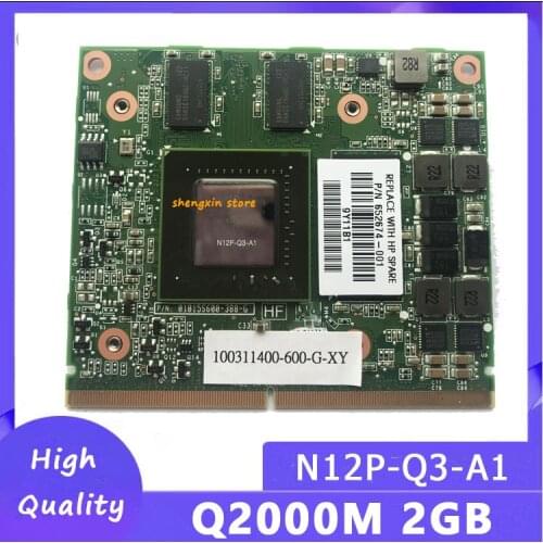 Original Q2000M Quadro 2000M N12P-A3-A1 2GB Video Vga Graphic Card For IdeaCentre B500 B505 B510 Test 100