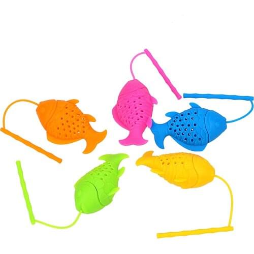 Teaware Cute Fishing Tea Tools Tea Strainers High temperature resistance Tea Strainer