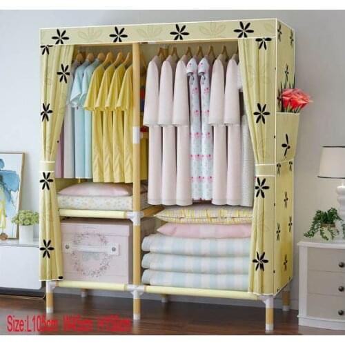 Factory Price Solid Wood Wardrobe length 105 cm