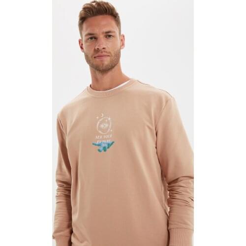 Trendyol Men 'S Regular Fit Sweatshirt TMNAW22SW0102