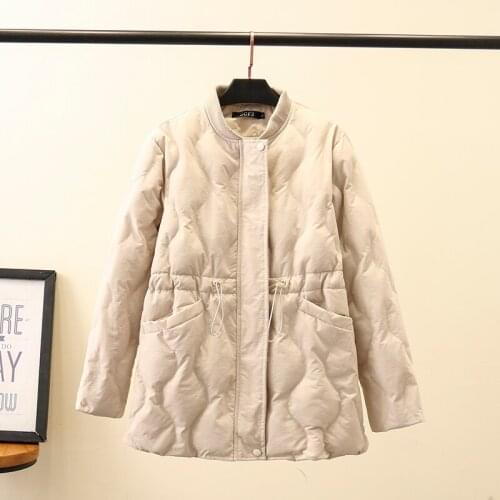 Female Black Dark Green Outerwear Plus Size Xl-4Xl Womens Autumn Winter Coat Loose Casual Cotton Jackets Clothes Oversized