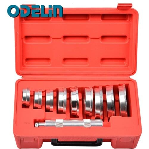 10 Pcs Bearing Race & Seal Driver Installer Set Remover Automotive Tools