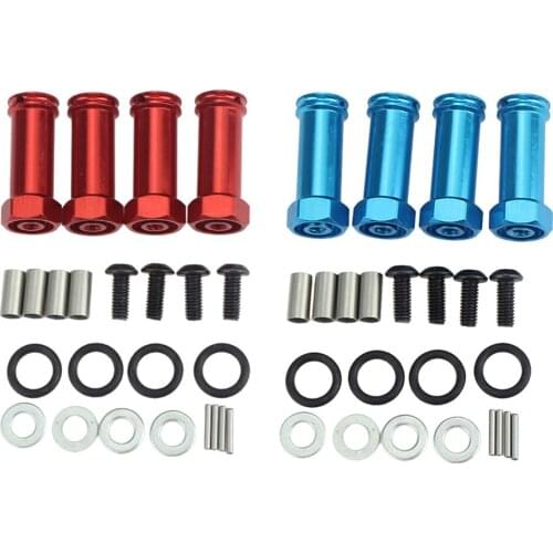 4x RC Metal 12mm Extension Wheel Hex Hub Adapters 29.5mm for Wltoys 124018