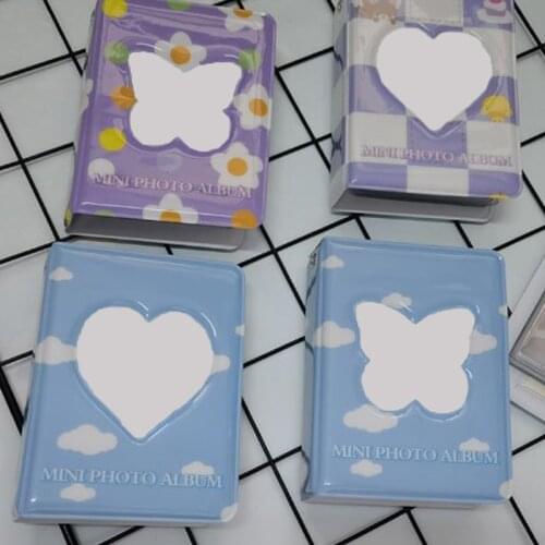 Butterfly Love Hollow Photo Album 40 Pockets 3 Inch Kpop Card Binder Photocard Holder Instax Scrapbook For Photos Collect Book