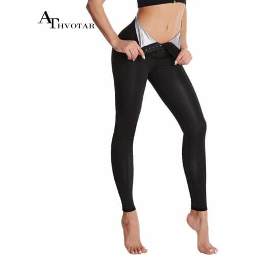 ATHVOTAR Yoga Fitness Push Up Leggings High Waisted Zipper Gym Sport Leggings Sweat-Absorbent Outdoors Workout Yoga Pants