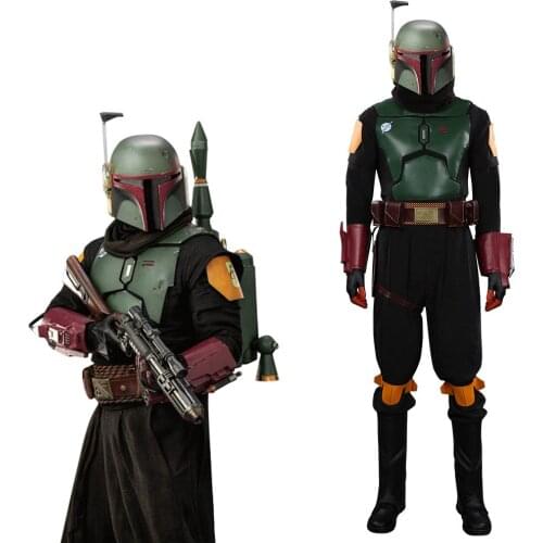 Boba Fett Cosplay Costume Outfits Halloween Carnival Suit For Adult Men custom made