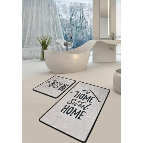 Chilai Home Bath & Toilet Rug Sets