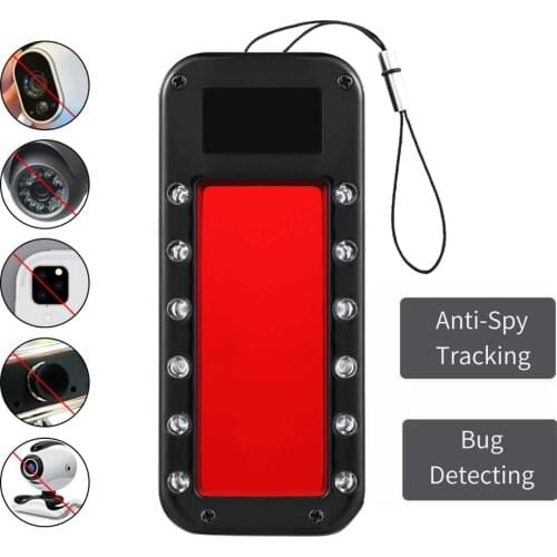 Signal Finder Hidden Camera Portable Hide Camera Detector Rechargeable Anti Wireless Lens Scanner for Tracker