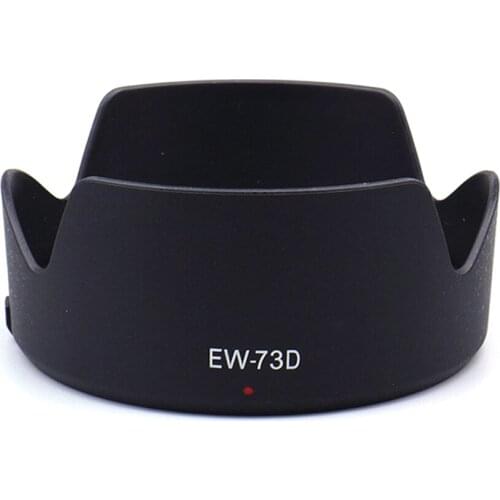 EW-73D Reversible Lens Hood Shade For Canon EF-S 18-135mm f/3.5-5.6 IS USM Lens Protector Cover