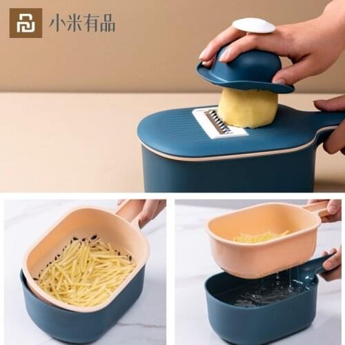 Jordan&Judy Multifunctional Peeler Vegetable Cutter Slicer Potato Chipper Kitchen Fruit Carrot Grater from Xiaomi Youpin