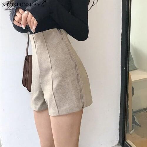 N.POKLONSKAYA Women's Wool Shorts