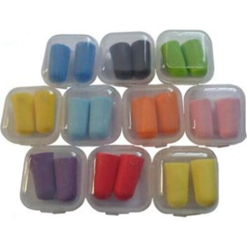 Soft Foam Anti-nosie Earplugs Ear Protector Plugs Anti Sound Noise Protection for Travel Sleeping Noise Reduction 1000pcs