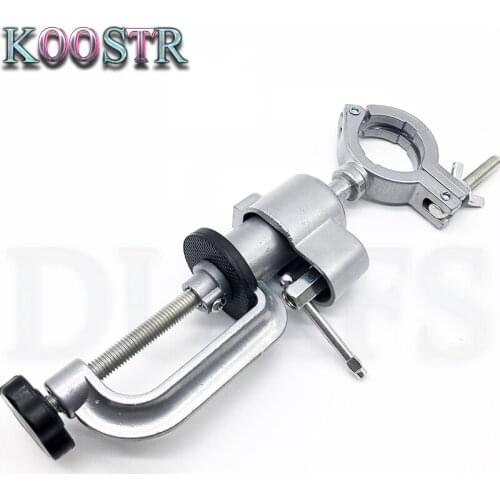 Mini Drill Holder Stand Clamp-on Electric Drill Bench Back 360 Rotating Bench Grinder Blacket Used for Dremel