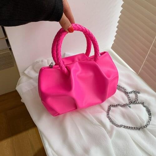 Solid Color Fashion Handbags New Candy Colors Messenger Bag Simplicity High-quality Womens Shoulder Bags