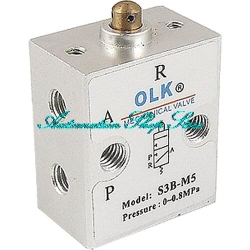 S3B-M5 Manual 2 Position Pneumatic Mechanical Valve