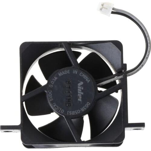 1PC Black Replacement Built-in Cooling Fan Cooler for Nintend for Wii Console Parts Accessories