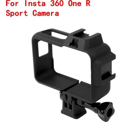 Protective Frame with Cold Shoe Adapter for Insta 360 One R Sport Camera Protector border Case Cover #512