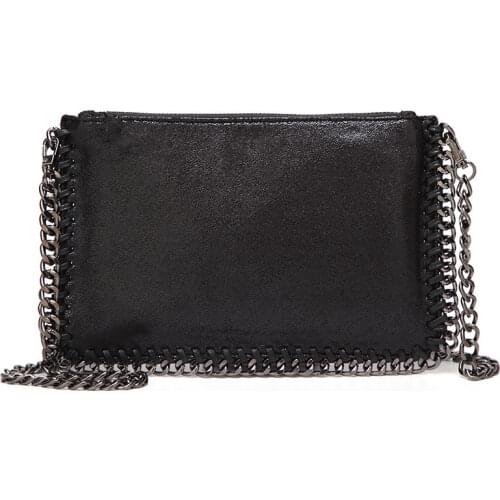 2021 New Brand Womens Handbag Chain Bag Tote Bag Fashion Casual Female Solid Color Messenger Bag Shoulder Bag Cluth Bag Purse