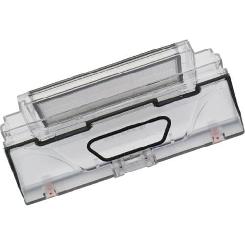 1* Spare part Dust box replacement for Xiaomi Mi Robot Vacuum Cleaner+1pcs HEPA Filter for xiaomi robotic Sweeper mi robot