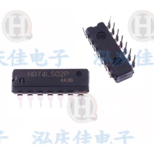 10PCS/LOT HD74LS02P DIP14 HD74LS02 SN74LS02N 74LS02 74LS02N IC DIP-14 100% New
