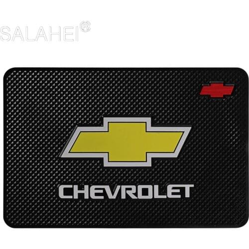 Car Non-Slip Mat Dashboard Silicone Storage Pad For Chevrolet Captiva Lacetti Camaro Sail Cruze Aveo Malibu Cavalier Silverado