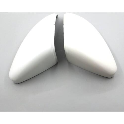 Aplicar a 2014-2018 anos VW GOLF 7 MK7 7,5 RLINE blanco espejo retrovisor shell de revertir espejo reflector shell