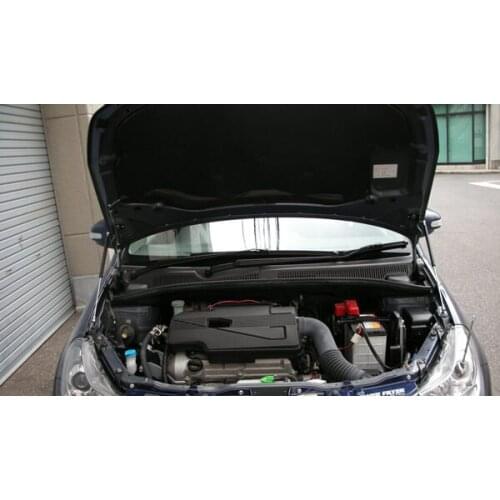For Suzuki Kei HN11S Front Hood Bonnet Modify Gas Struts Carbon Fiber Spring Damper Lift Support Absorber