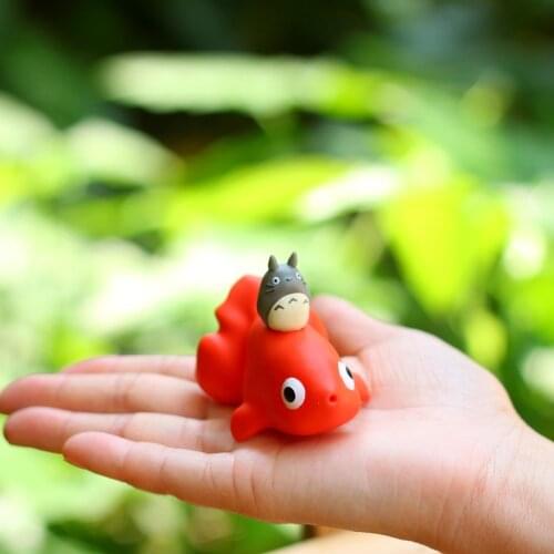 My Neighbor Totoro anime action figure prefect quality Childrens bath water spray children toys home decoration birthday gifts