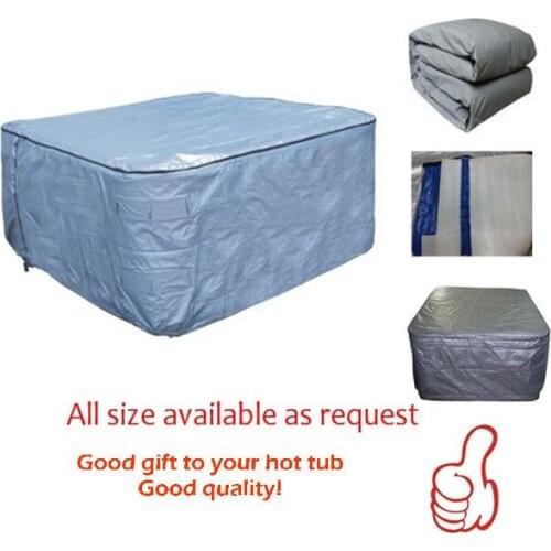 HOT TUB SPA Insulated COVER BAG 190x190x90cm Insulated UV Weatherproof