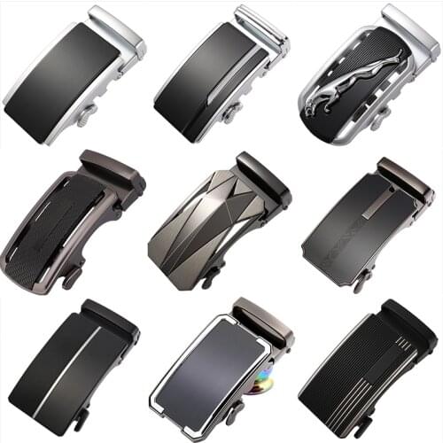 3.5cm Width Automatic Belt Buckle Designers Business Male Luxury High Quality Metal Alloy for Men Leather Belts