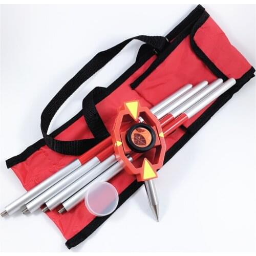 New Mini Prism with 4 Poles FOR LEICA Total Stations +17.5mm / TOTAL STATIONS MINI PRISM