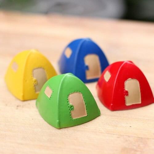 Tent House Miniature Fairy Garden Home Houses Decoration Mini Craft Micro Landscaping Decor DIY Accessories