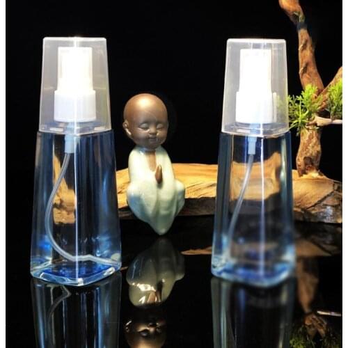 4 oz spray bottle Transparent Empty Spray Bottles Plastic Mini Refillable Container Empty Cosmetic Containers