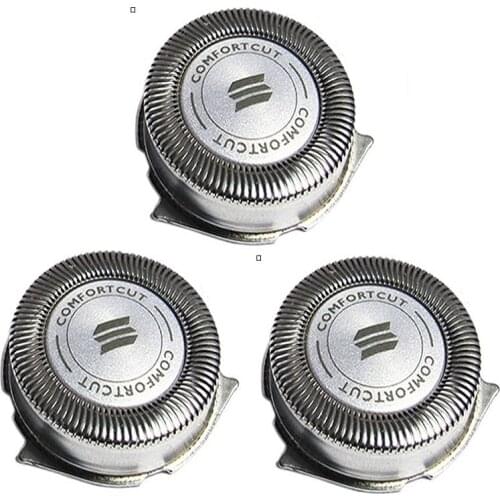 3pcs Razor Blade Shaver Replacement Head for Philips Norelco HQ8 Series 3000 2000 1000 S738 PT720 PT724 PT730 AT810 AT830 HQ6090