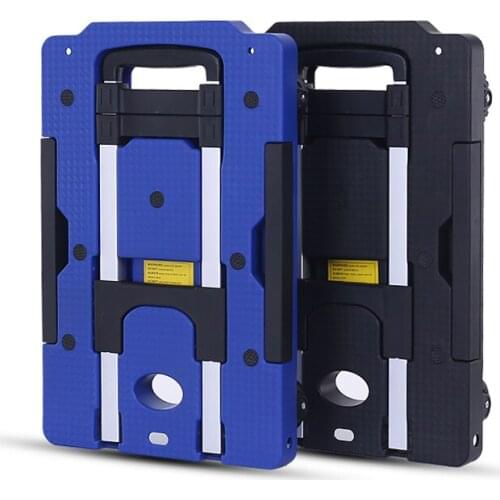 Shopping trolley car truck construction site folding portable pull cargo household luggage cart