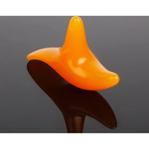 Q1FB Triangular Resin Foot Massage Trigger Point Therapy Pedicure Body Massager Tool